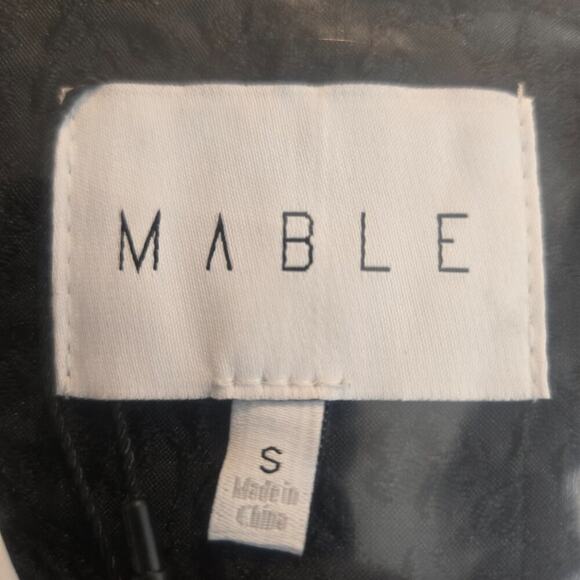 Mable Adara Peter Pan Collar Mini Dress NWT Size Small - Picture 5 of 5